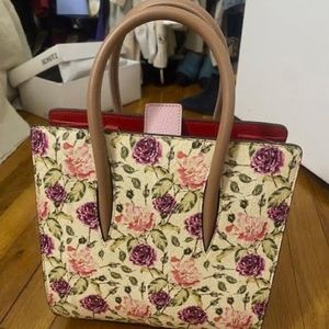 Beautiful Never Carried Christian Louboutin "Paloma Watersnake" Vintage Tote Bag